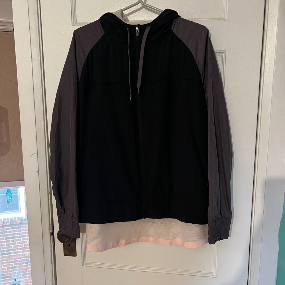 Fabletics Karen Colourblocked Rain Jacket/Windbreaker